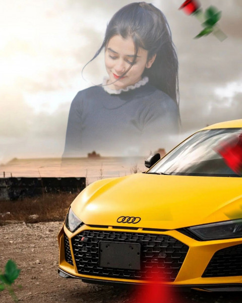 Happy Valentines Day CB Background HD New For PicsArt With Car
