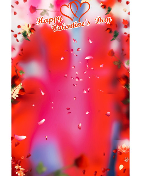 Happy Valentines Day Girls Hd Cb Editing Background 2025