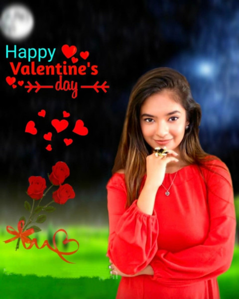 Happy Valentine's Day Picsart Photo Editing Background HD