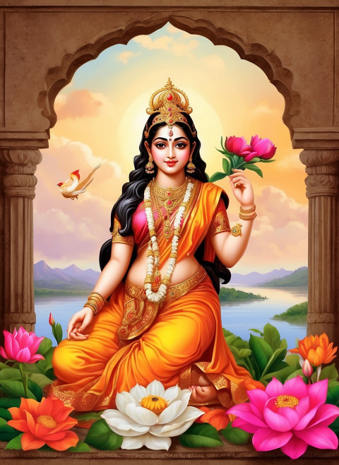 Happy Vasant Panchmi Saraswati Puja Background CB  For Editing Pic
