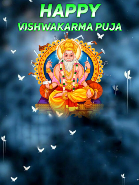 Happy Vishwakarma CB Editing Background Free Full HD