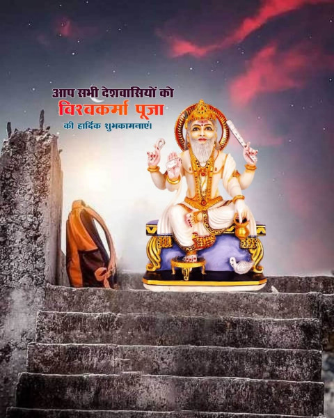 Happy Vishwakarma Puja Editing Background Download Img