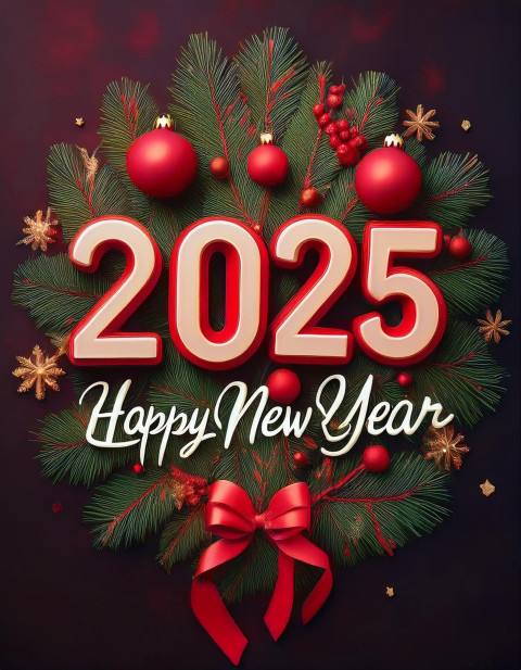 Hd Background For 2025 New Year Cb Edit Card With Festive Night