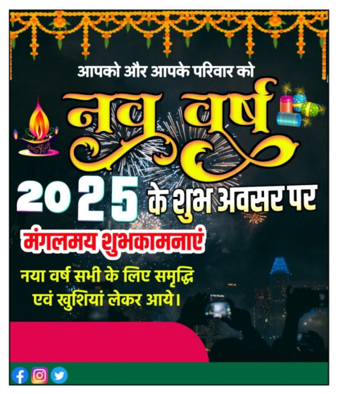 HD Cb Editing Banner Background for New Year 2025 Photo