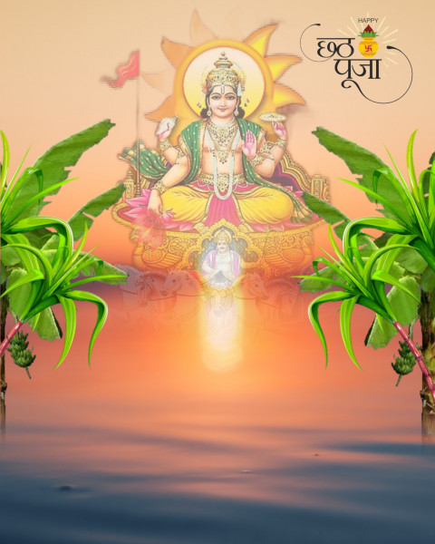 Hd Chhath Puja Editing Background Free Download