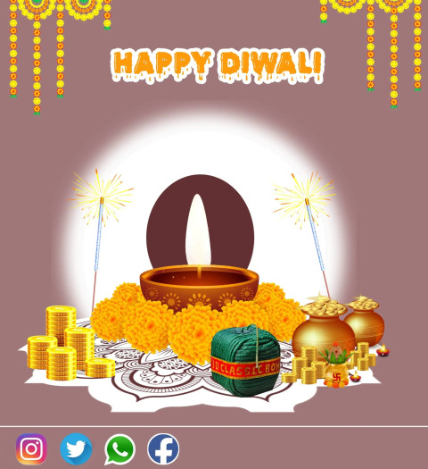 HD Diwali Poster Wishes Images For WhatsApp DP Status