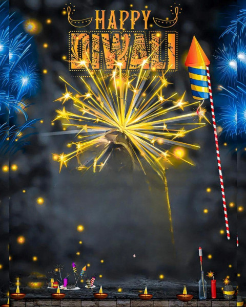 HD Firework Editing New Background For Photo Editing