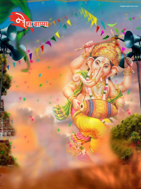 Hd Ganesh Chaturthi CB PicsArt Editing Background