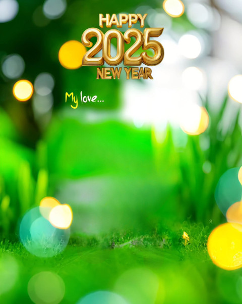 HD Happy New year Photo CB Editing Background 2025