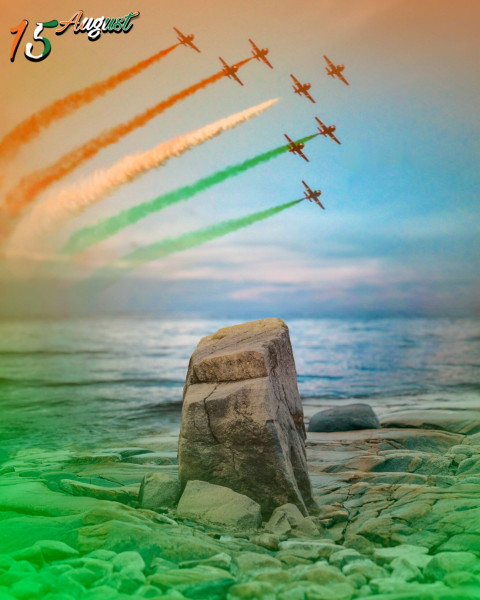HD Independence Day New Background For Editing   15 August