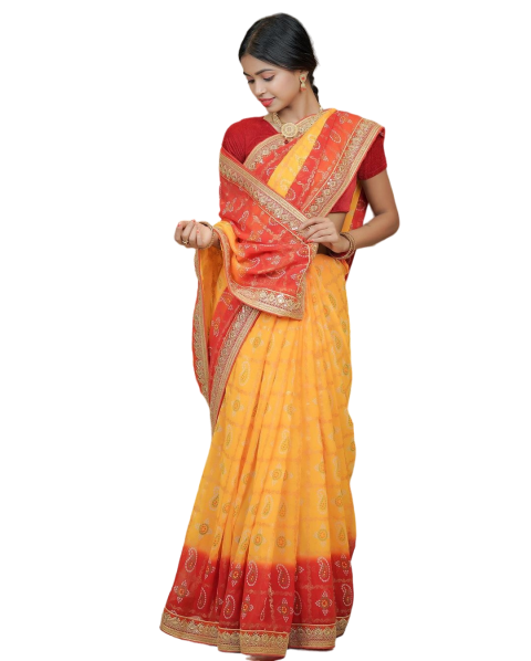 HD Indian GIrls PNG Images HD In Saree Transparent