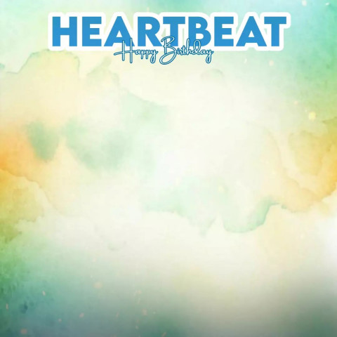 Heartbeat Photo Editing Banner Background