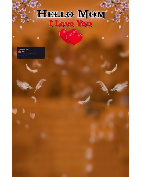 Hello Mom CB Backgrounds Full HD For Photo Editing