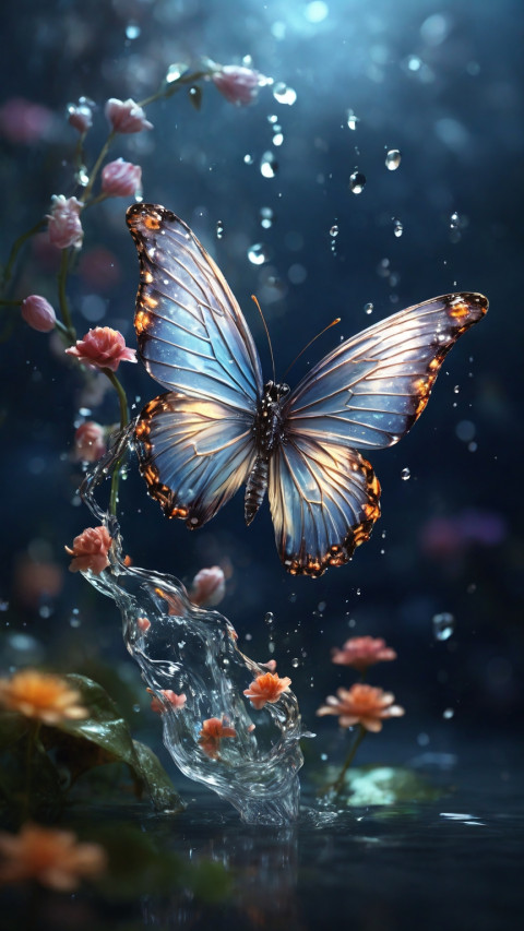 High Quality highly detailed Butterfly HD background free