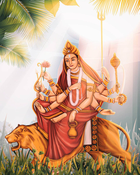 Hindu Lord Artwork Wallpaper Full HD Img