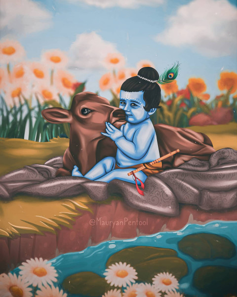 Hindu Lord Artwork Wallpaper Full HD Pictures