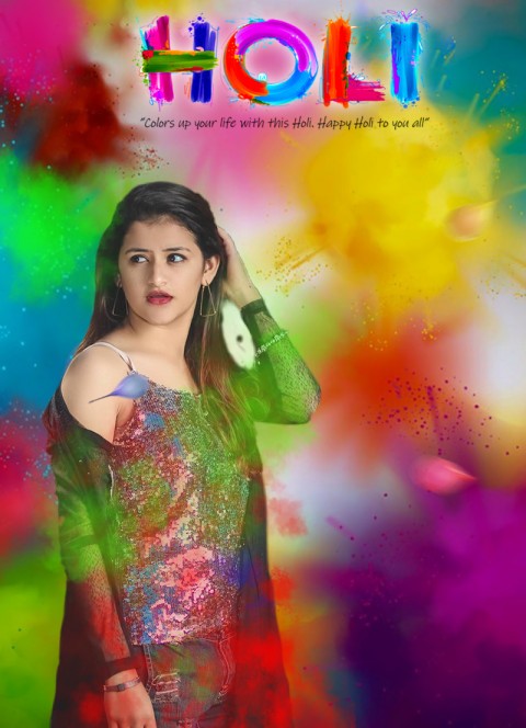 Holi Editing Background Hd With Girls