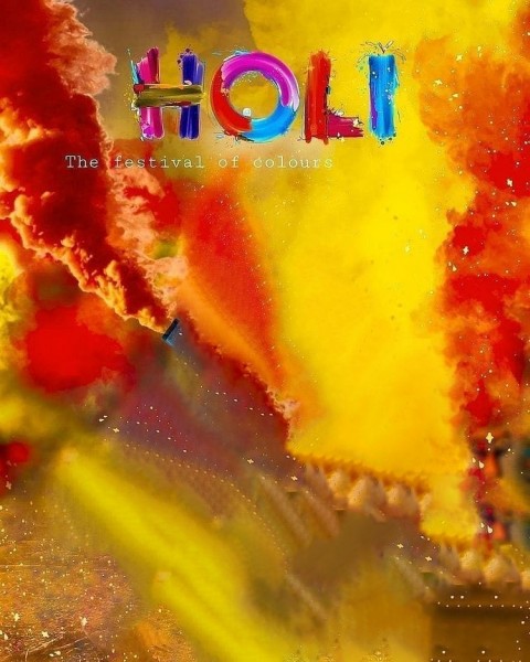 Holi Festival Photo Background Full HD