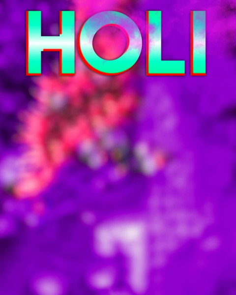Holi Festival Photo Editing Background For CB New