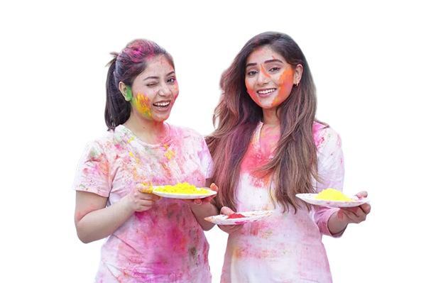 Holi Girl PNG Transparent BAckground Download Full HD