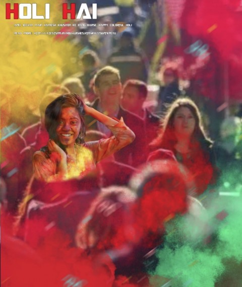 Holi Hai Photo Editing Cb Background