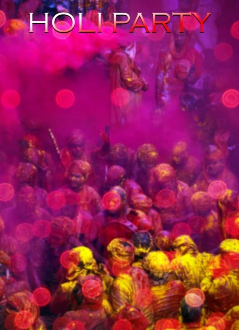Holi Party Public Figure Background Download