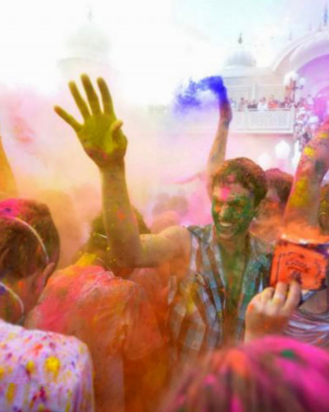 Holi Photo CB Editing Background Download HD