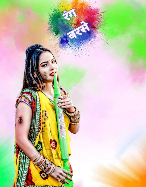 Holi Special Editing Background Download Free