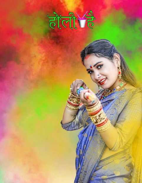 Holi Special Editing Background Download HD