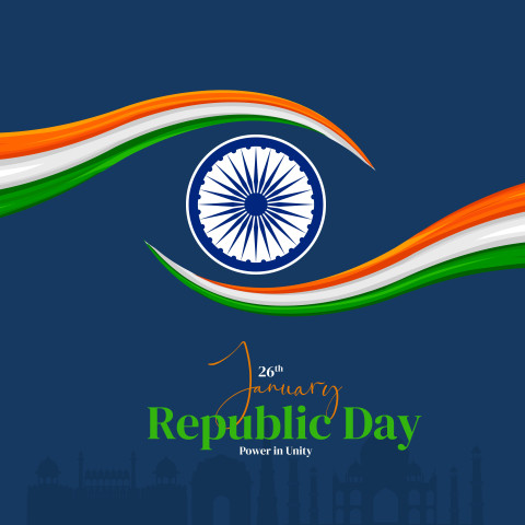 India 26th January Design Photo Free For Editing