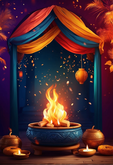 India Celebration Lohri Background HD Free Images Cb Editing Wallpapaer