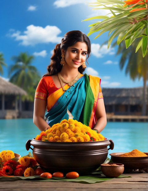 Indian Festival Pongal CB Backgrounds New Images Free For Editing