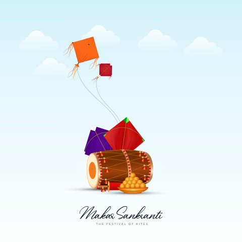 Indian Festival Poster For Sankranti Editing Hd Background