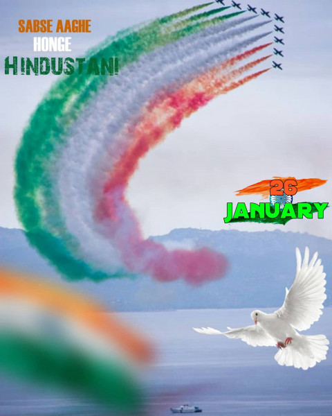 Indian Flag 26 January Background Picsart CB Editing
