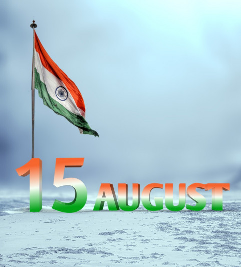 Indian Flag Background For Independence Day 15 August Photo Editing New