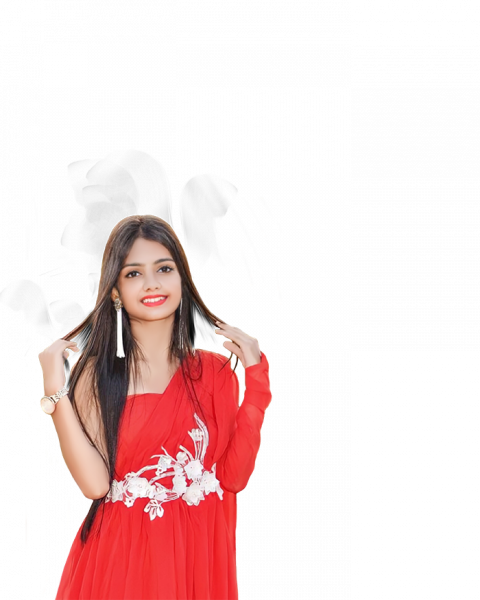 Indian Girl Png HD For Photoshop Editing Red dress
