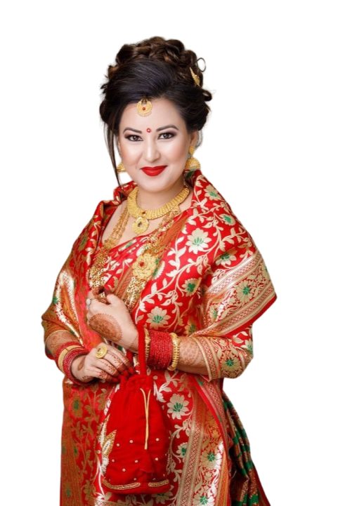 Indian Girl Png In Red Saree Images HD For Photoshop Editing