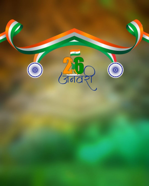Indian Tiranga 26 January Hd Background CB Editing Picsart Photo
