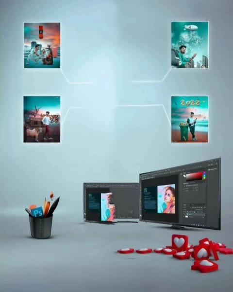Instagram Viral Photoshop Cutting Editing Background Images HD