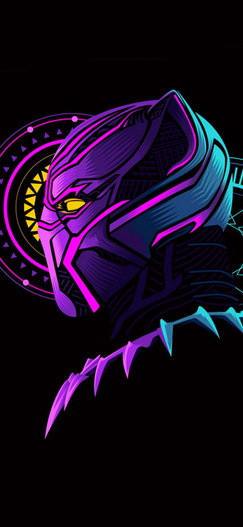 Iphone home screen Black Panther Wallpapers Images HD