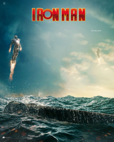 Iron Man PicsArt CB Background Full HD Download For Editing