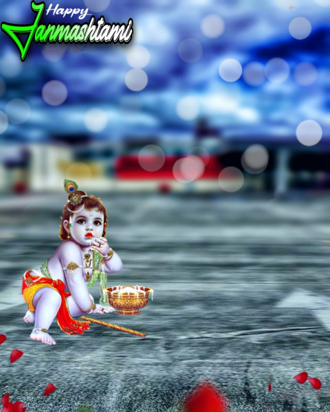 Janmashtami CB Editing Background Hd