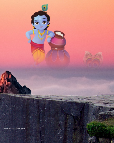 Janmashtami Editing HD Background HD For Photoshop Photo