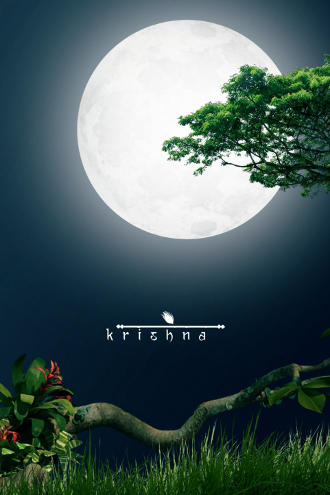 Janmashtami Photo Editing Background For CB Moon