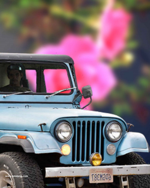 Jeep Photo Editing New Background CB PicsArt