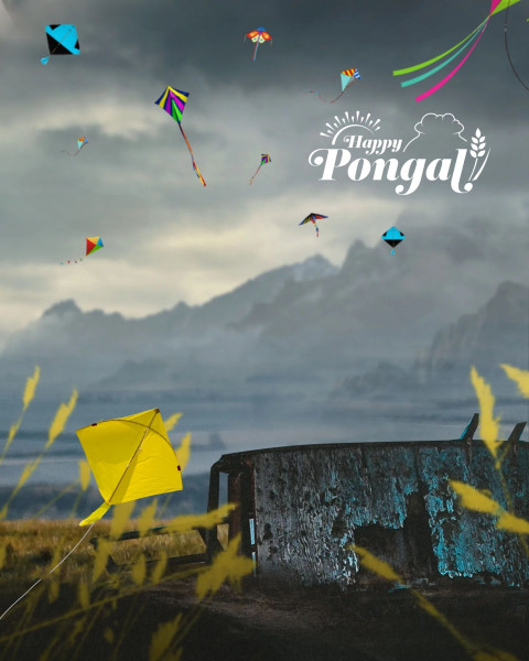 Kites Sankranti Editing Background Download