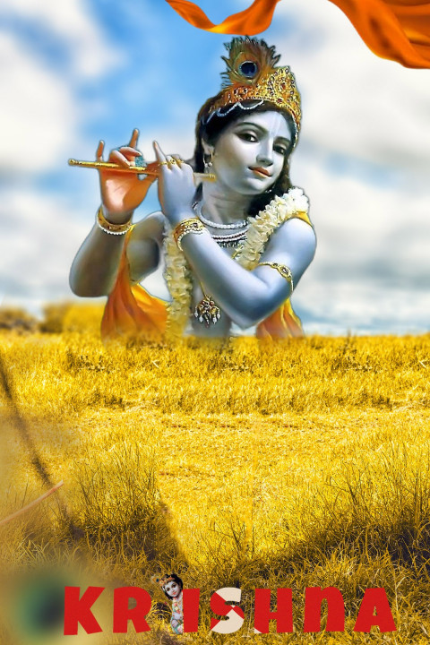 Krishna Janmashtami Editing CB Background Full HD Download Image
