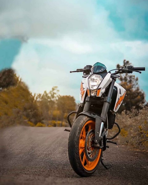 KTM Bike New Background Free Stock