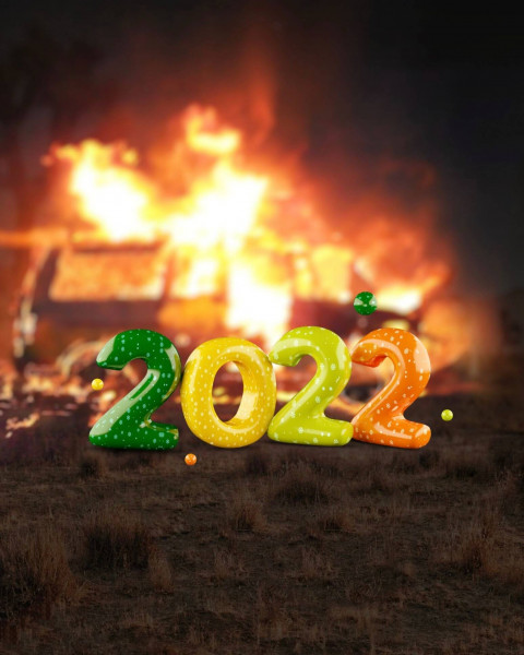 Latest Happy New Year 2022 CB PicsArt Editing Background HD