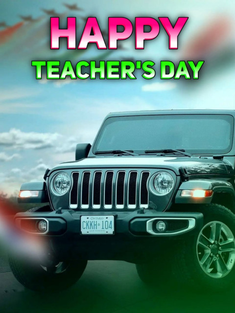 Latest Happy Teachers Day CB Photo Editing Download Full HD